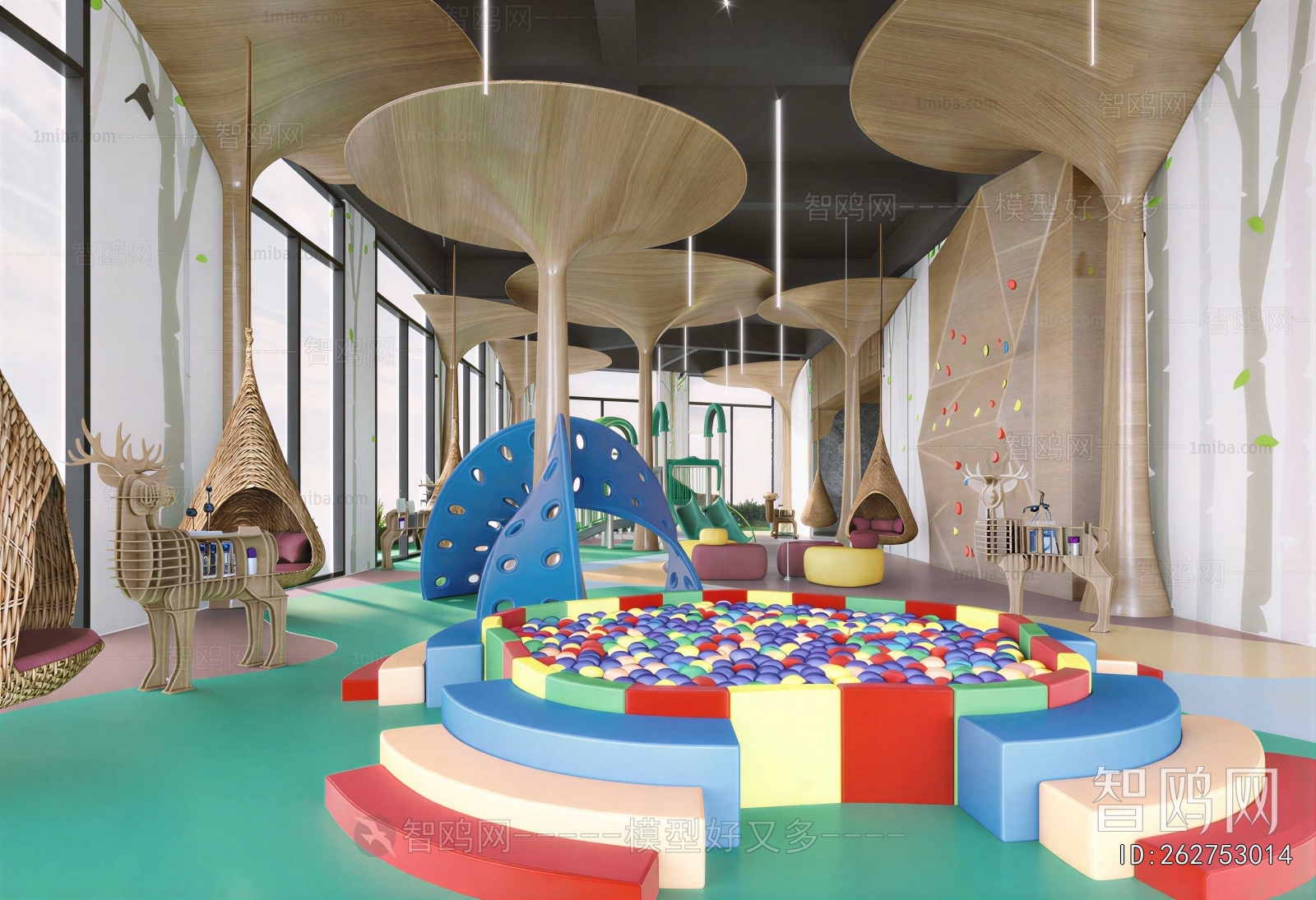Modern Children's Playroom