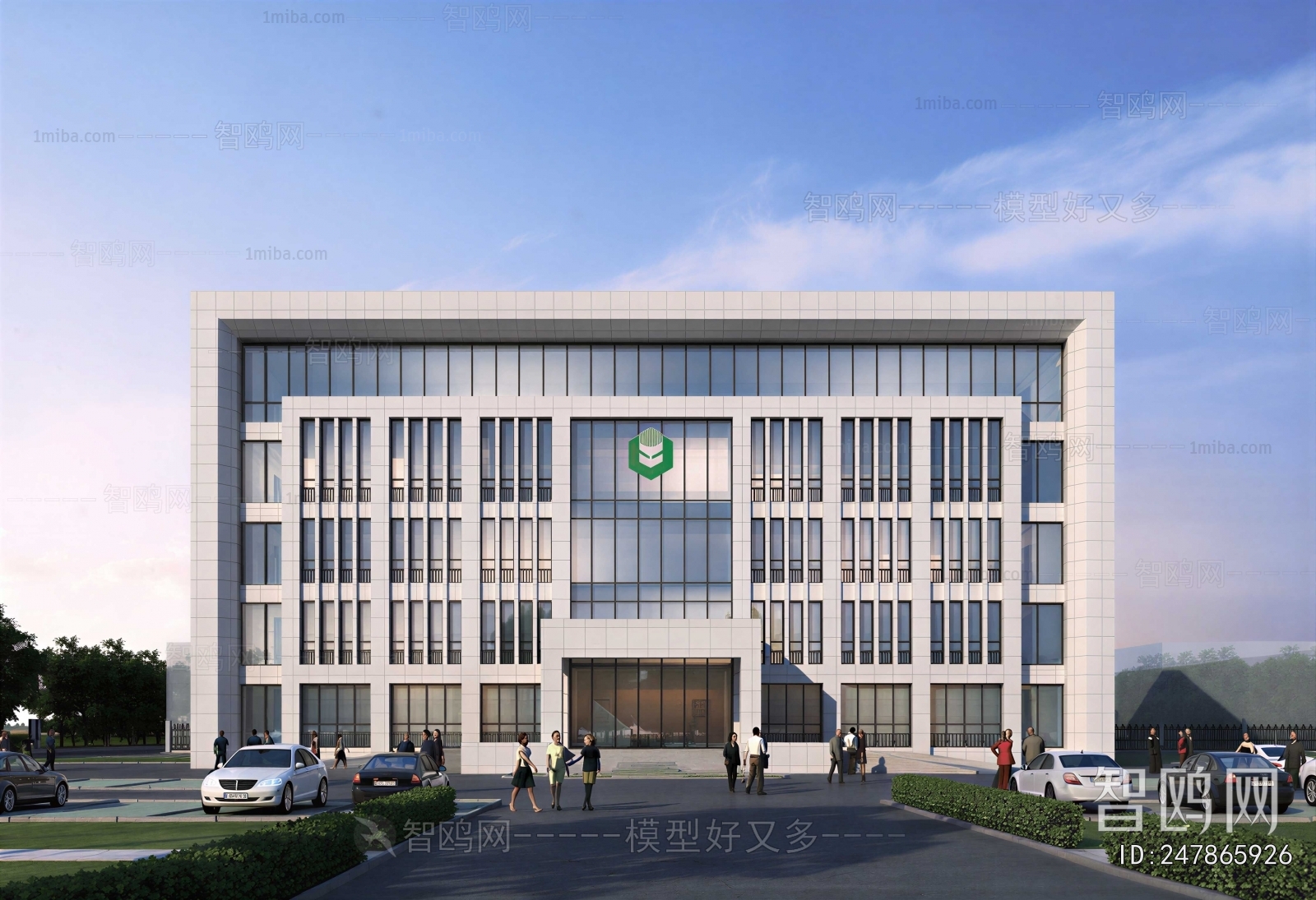 Modern Appearance Of Commercial Building