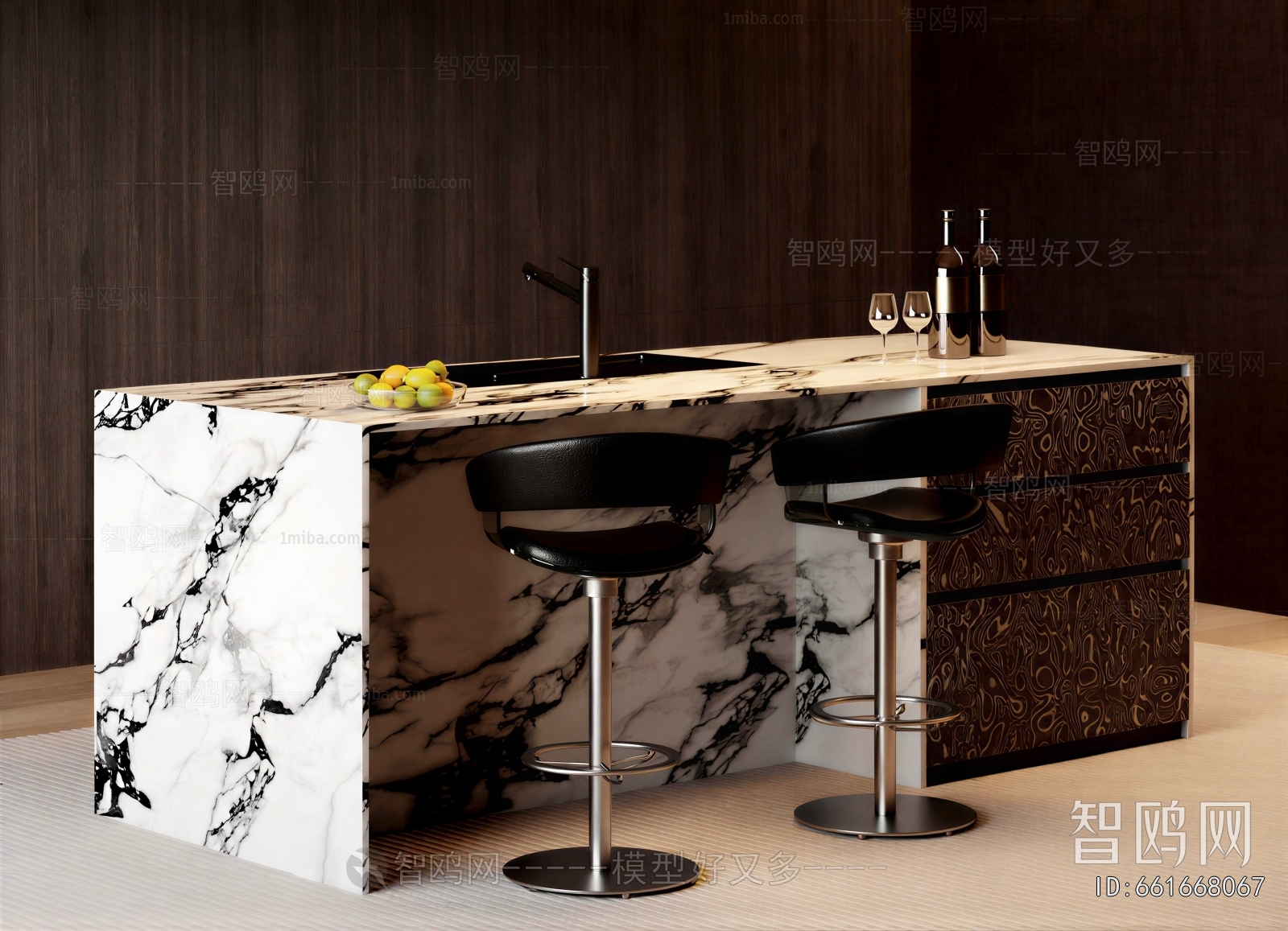 Modern Counter Bar