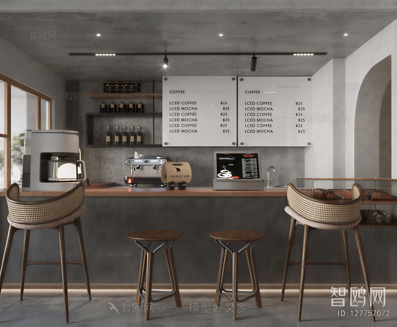 Industrial Style Cafe