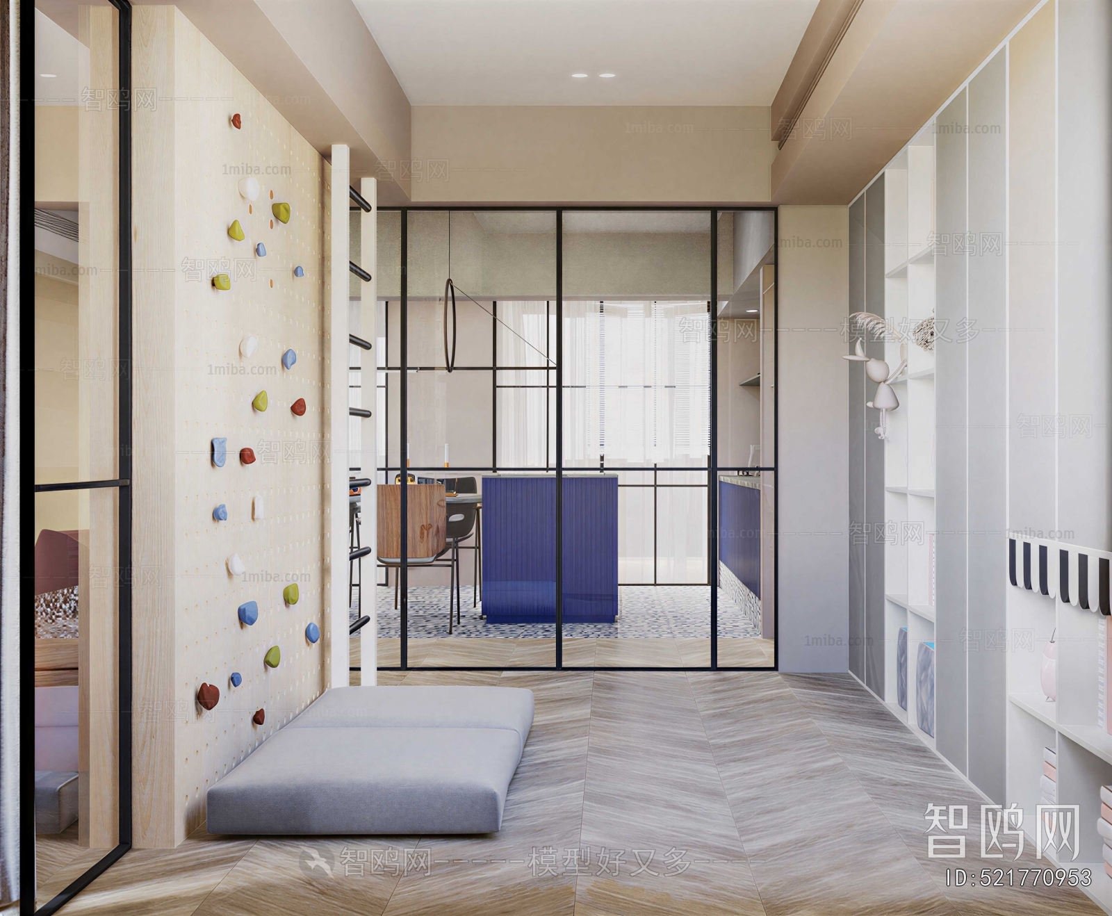 Modern Children's Playroom