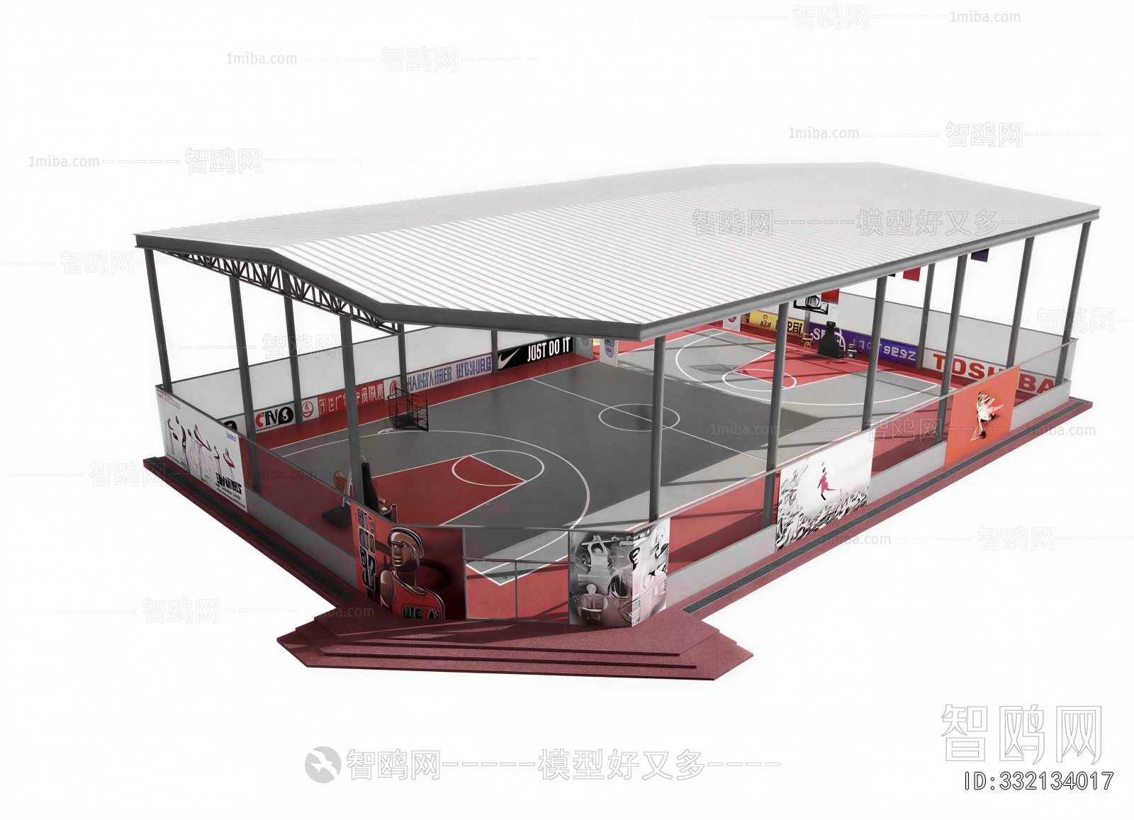 Modern Outdoor Sports Stadium