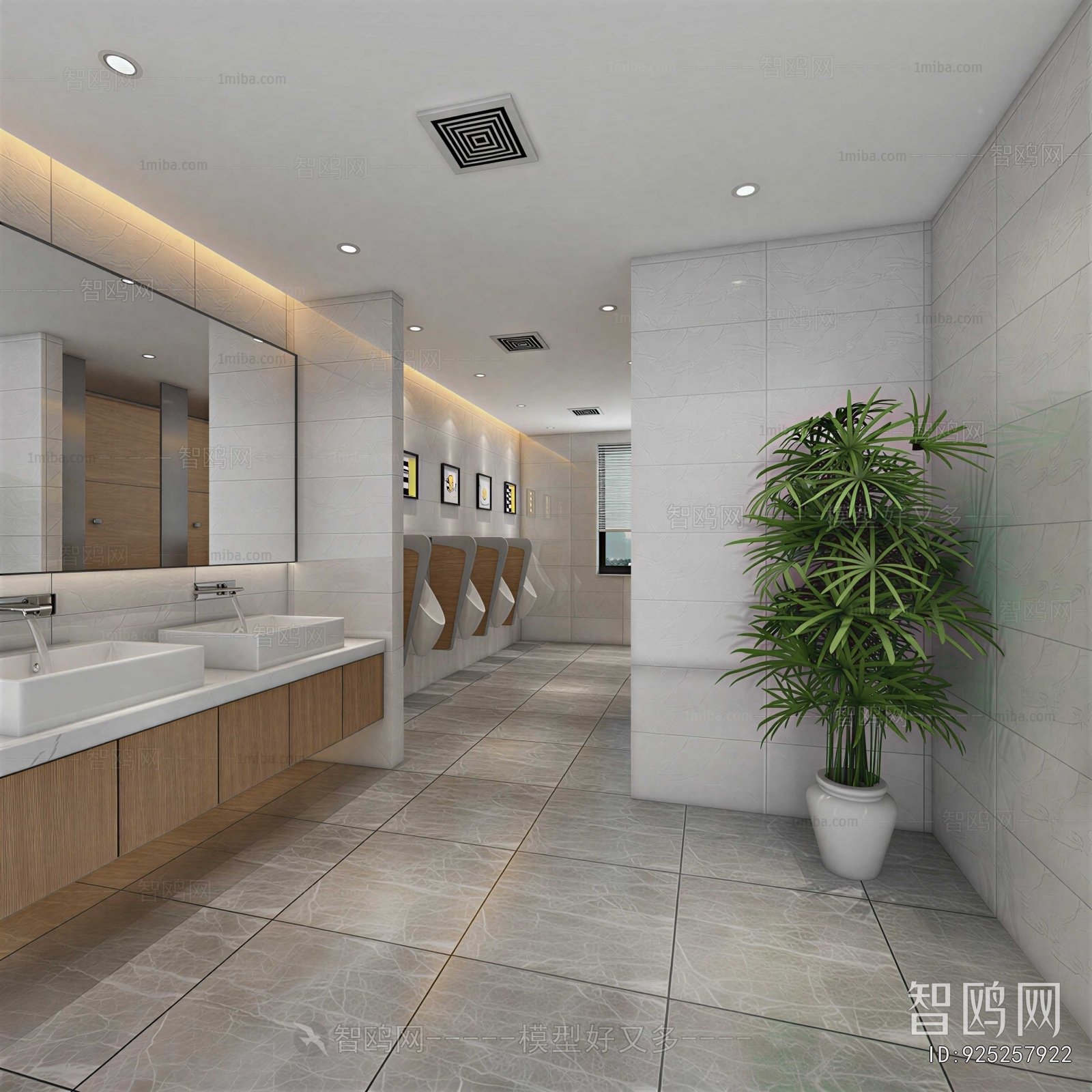 Modern Public Toilet
