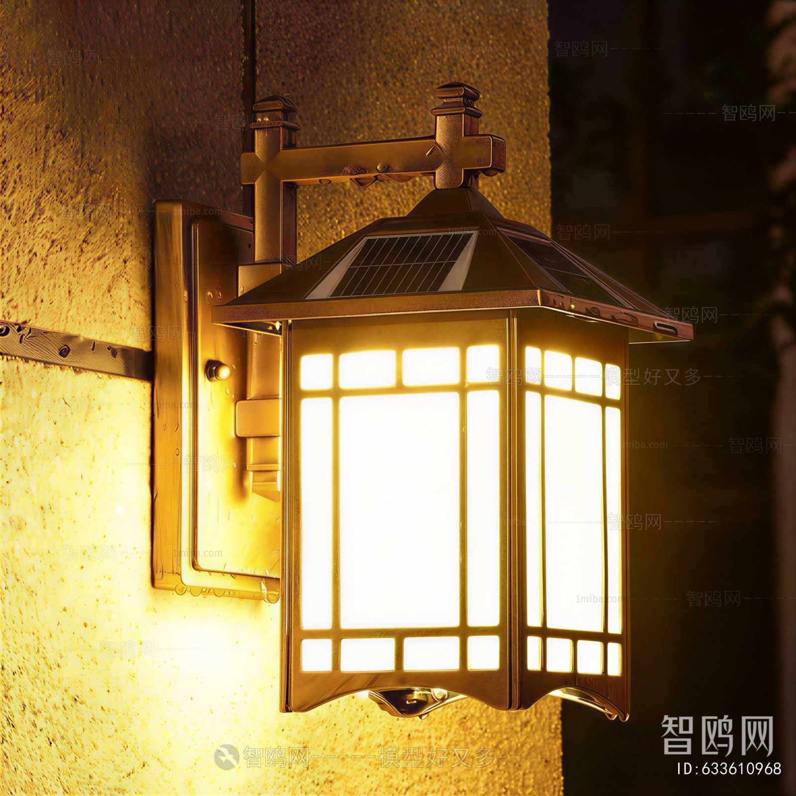 New Chinese Style Wall Lamp