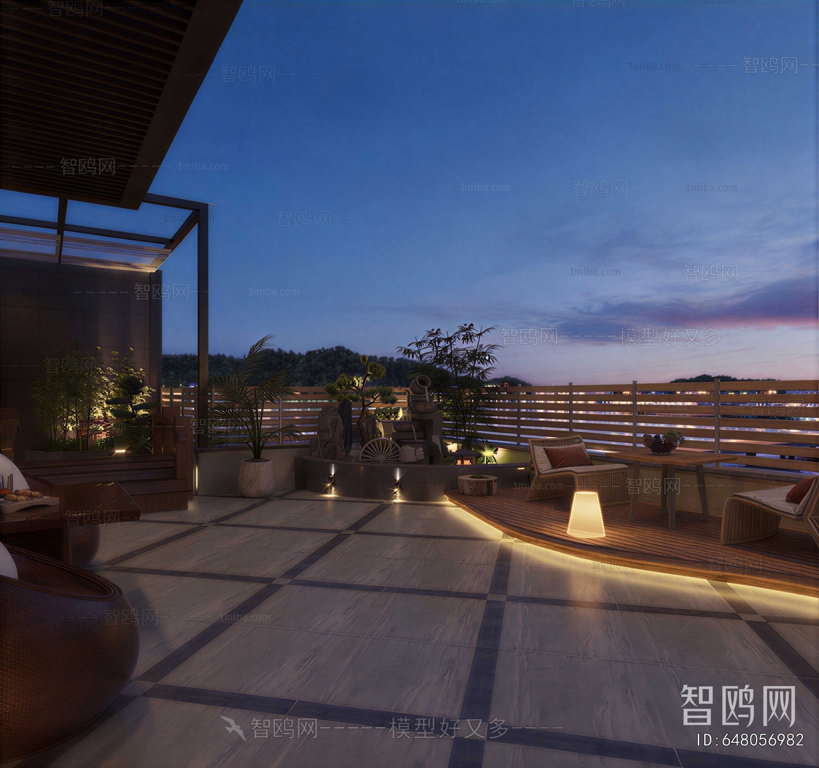 Industrial Style Terrace