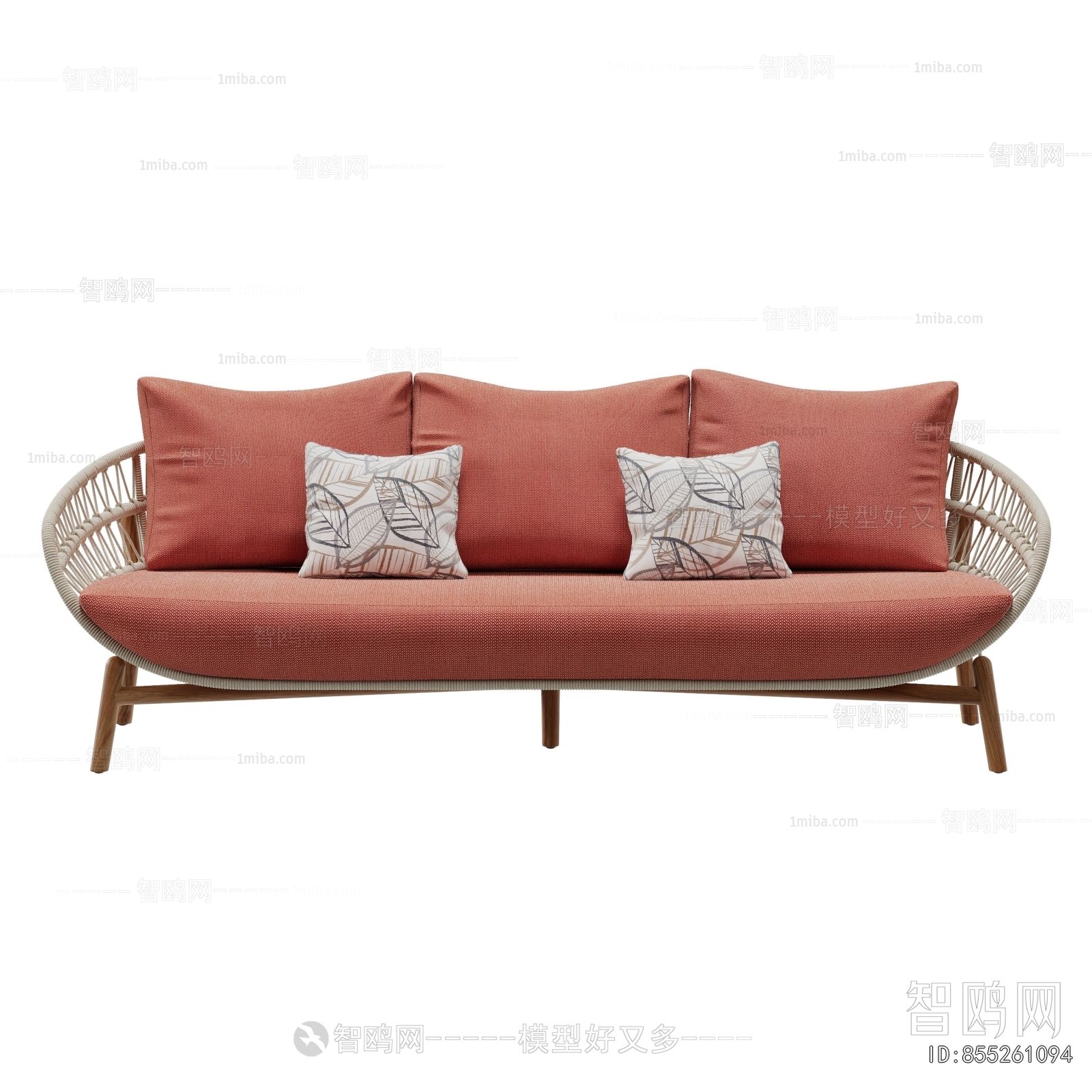 Modern Three-seat Sofa