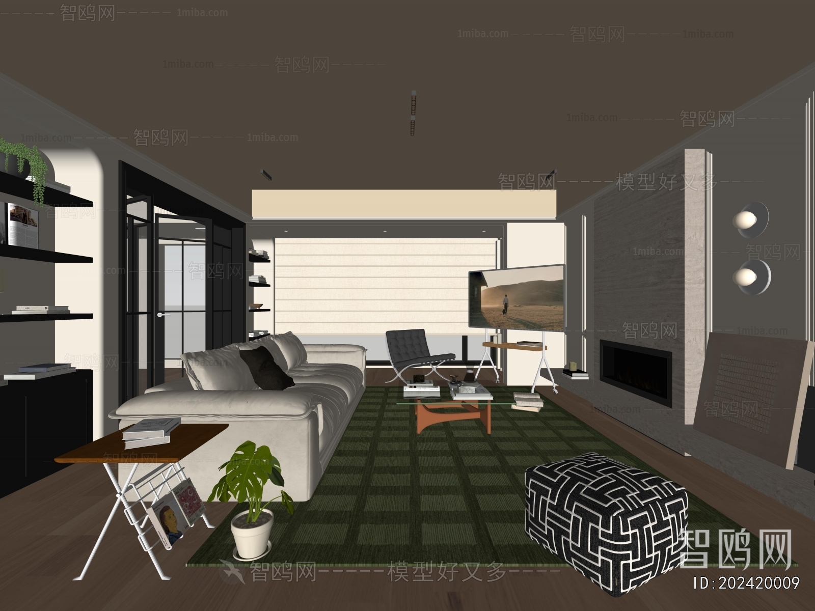 Modern A Living Room