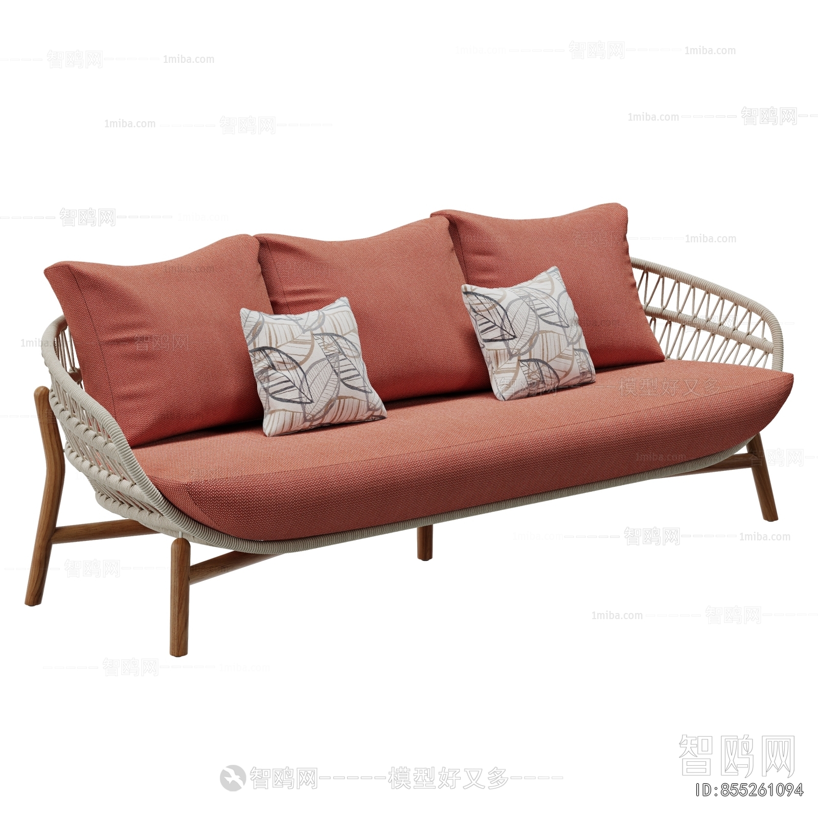 Modern Three-seat Sofa