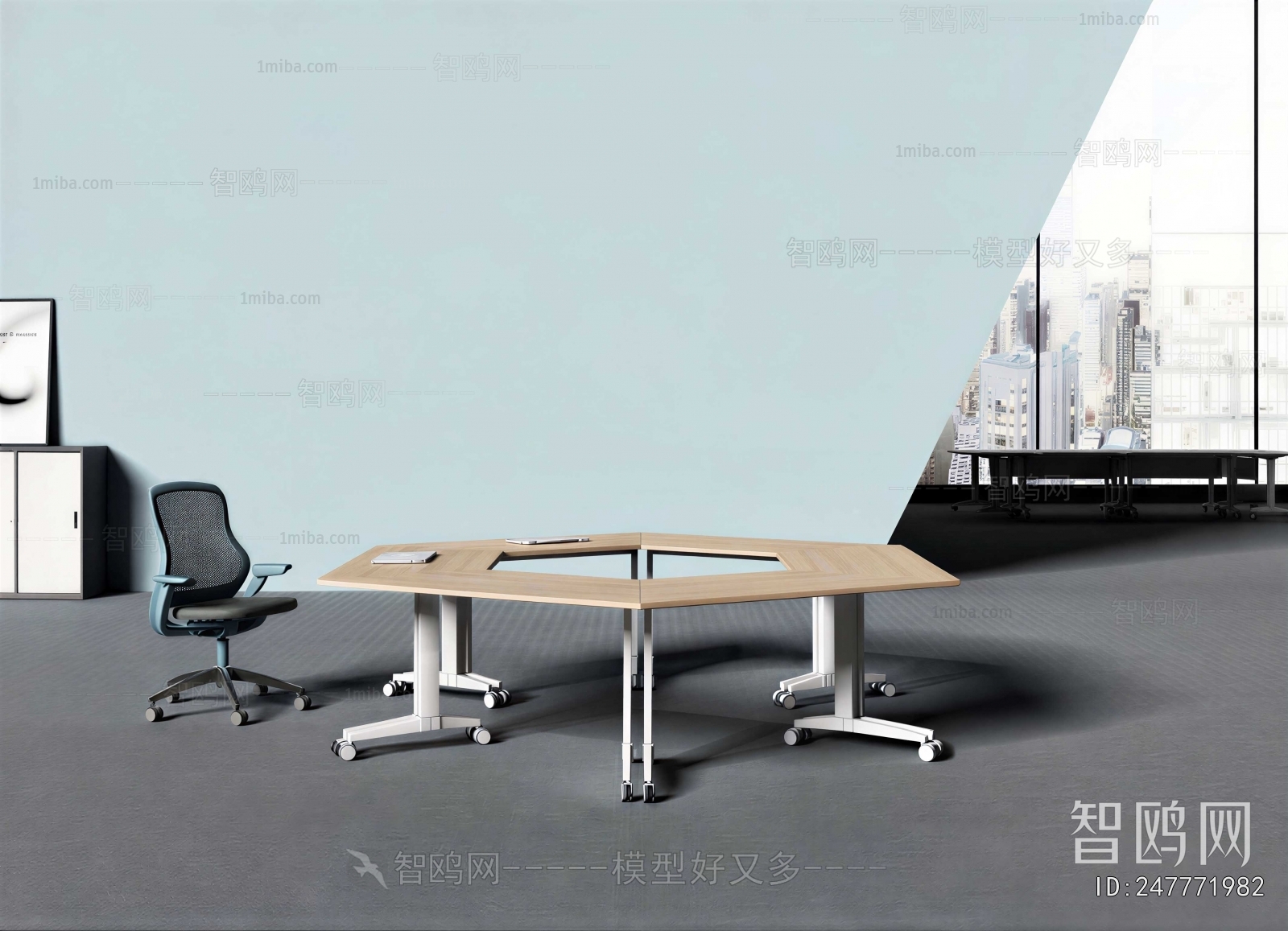 Modern Office Desk And Chair