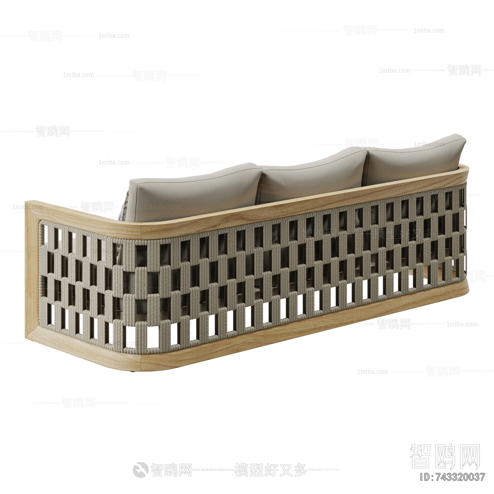 Modern Three-seat Sofa