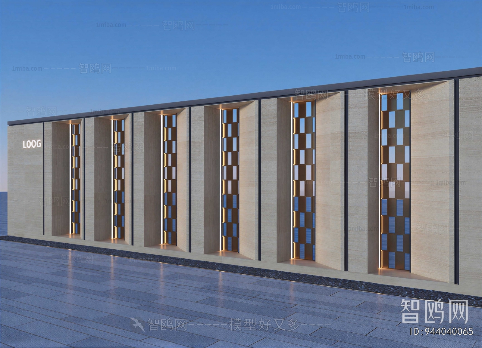 Modern Landscape Wall