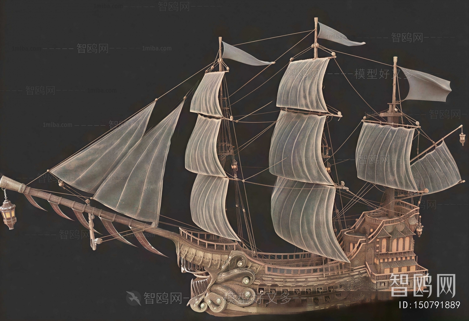 New Chinese Style Ship