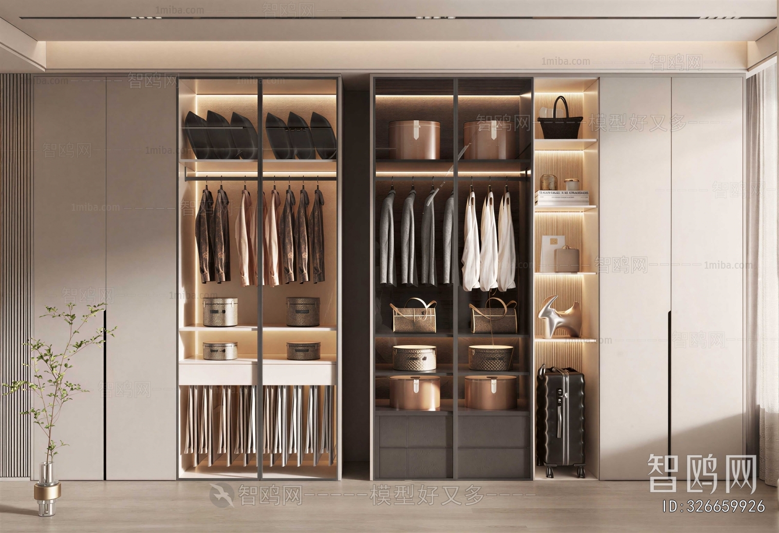 Modern The Wardrobe