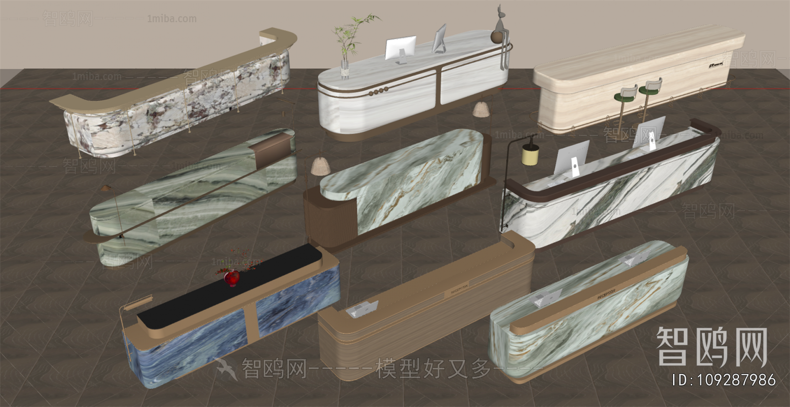 Modern Reception Desk