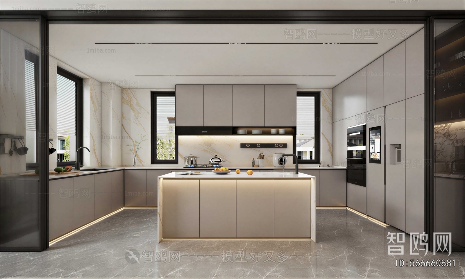 Modern The Kitchen