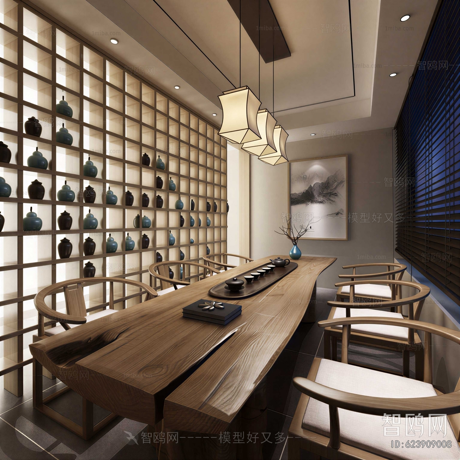 New Chinese Style Tea House