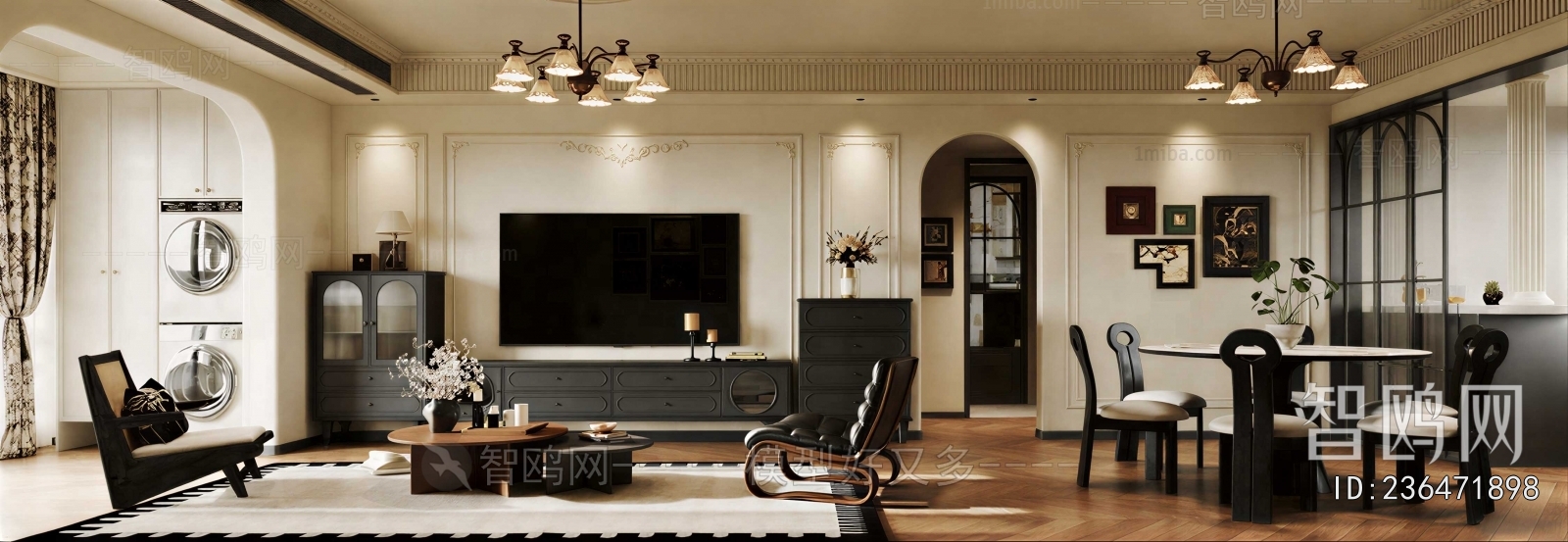 French Style A Living Room