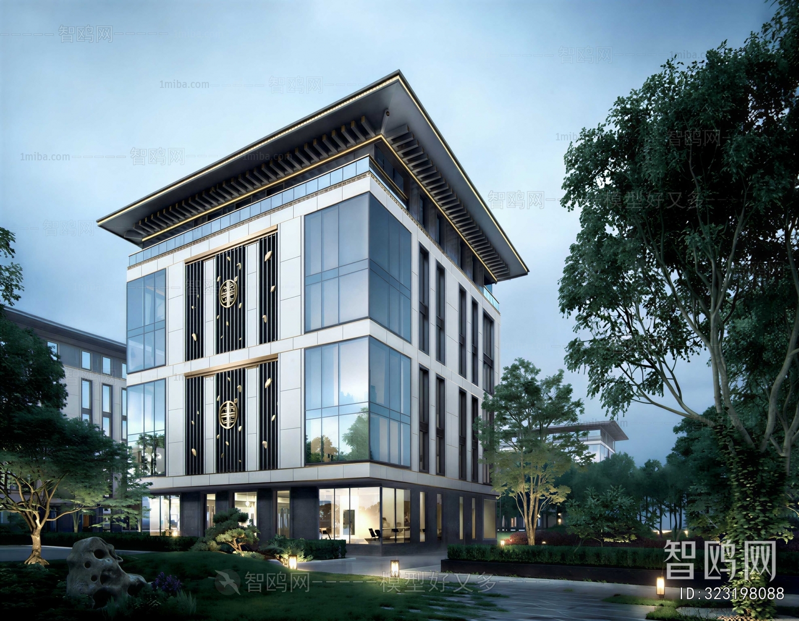 New Chinese Style Detached Villa