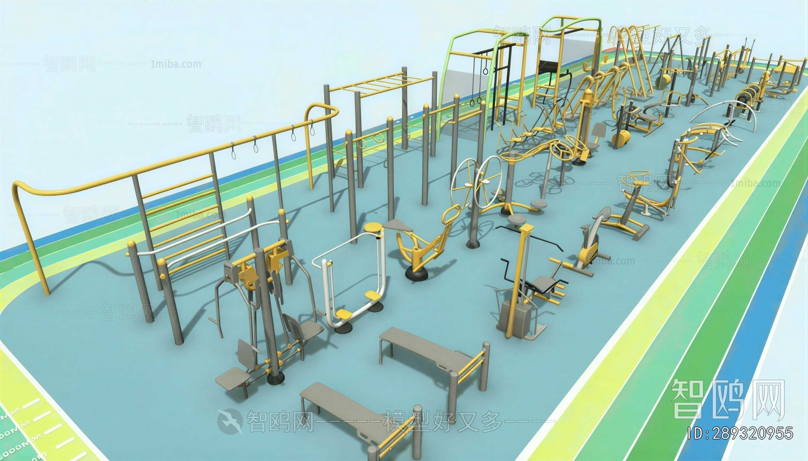 Modern Fitness Equipment