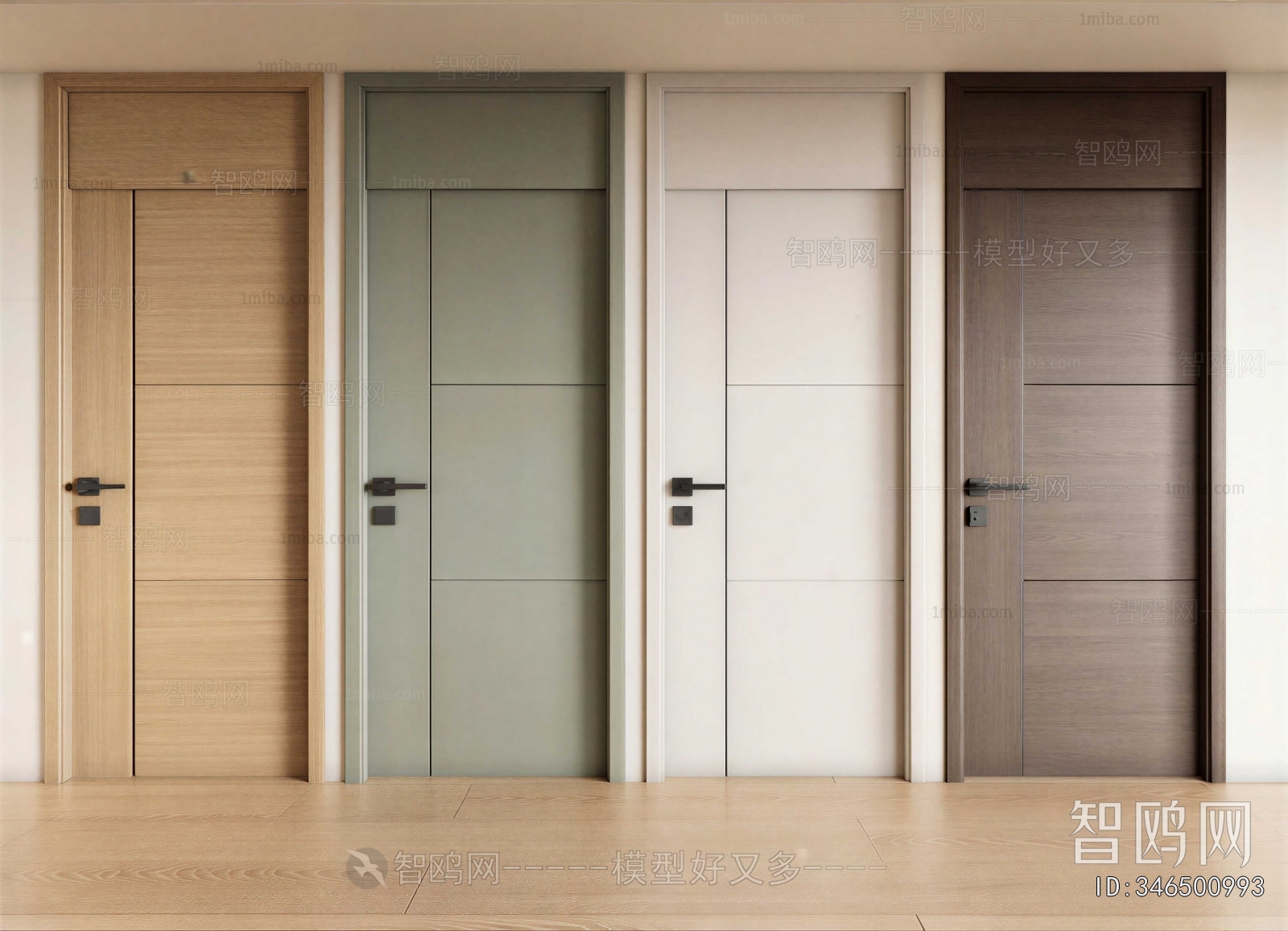 Modern Single Door
