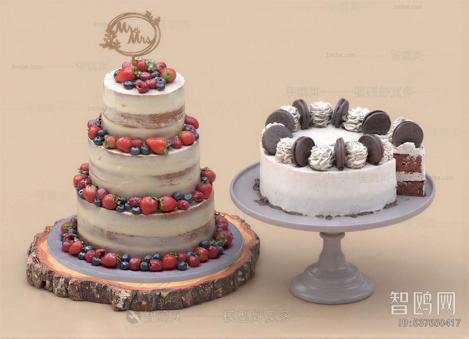 Modern Bread Cake