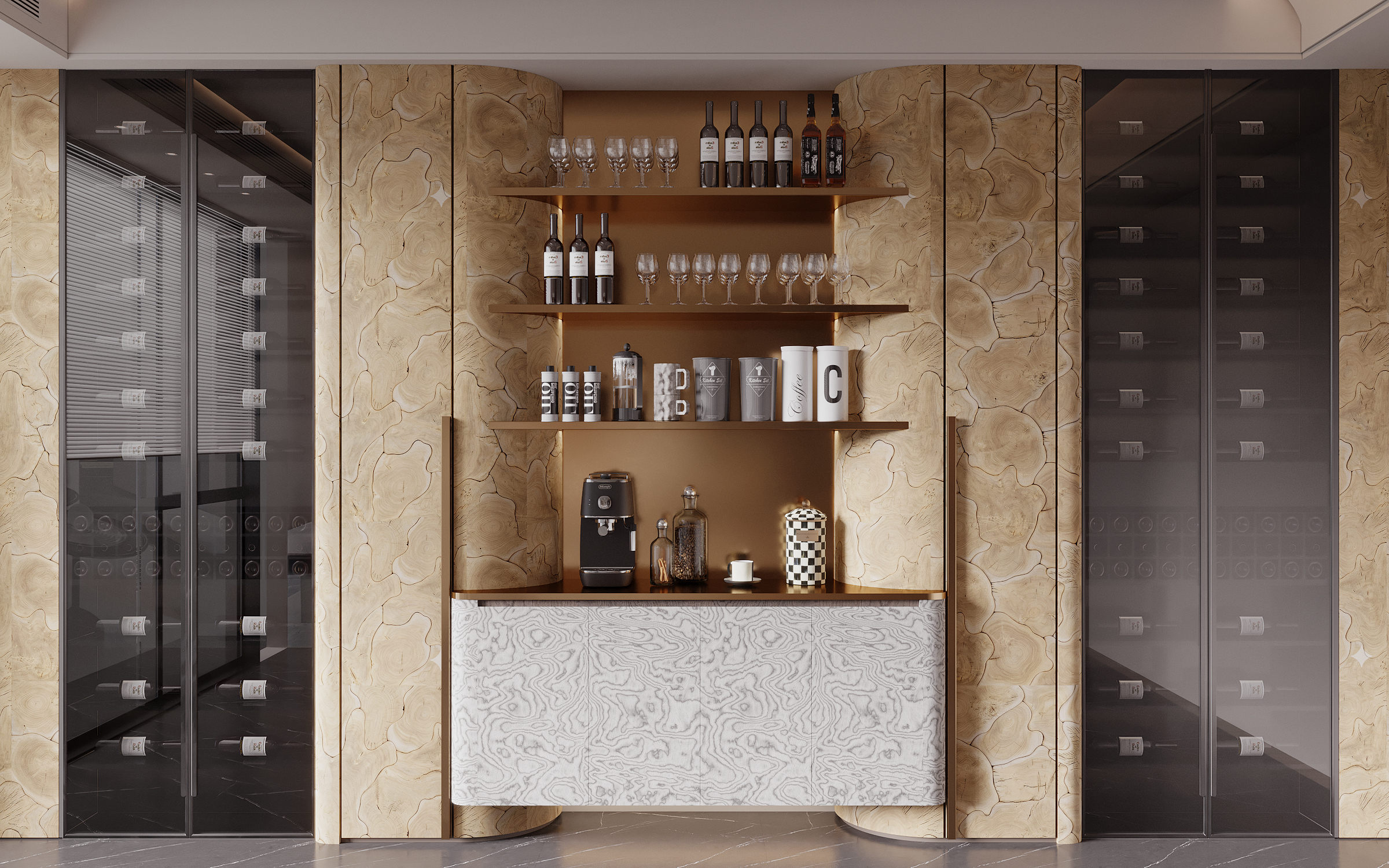 Modern Wine Cabinet