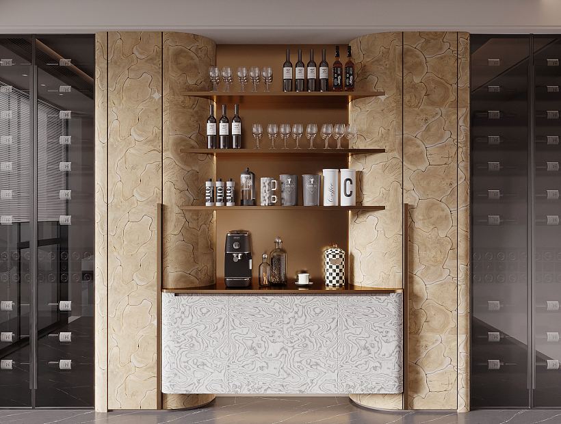 Modern Wine Cabinet