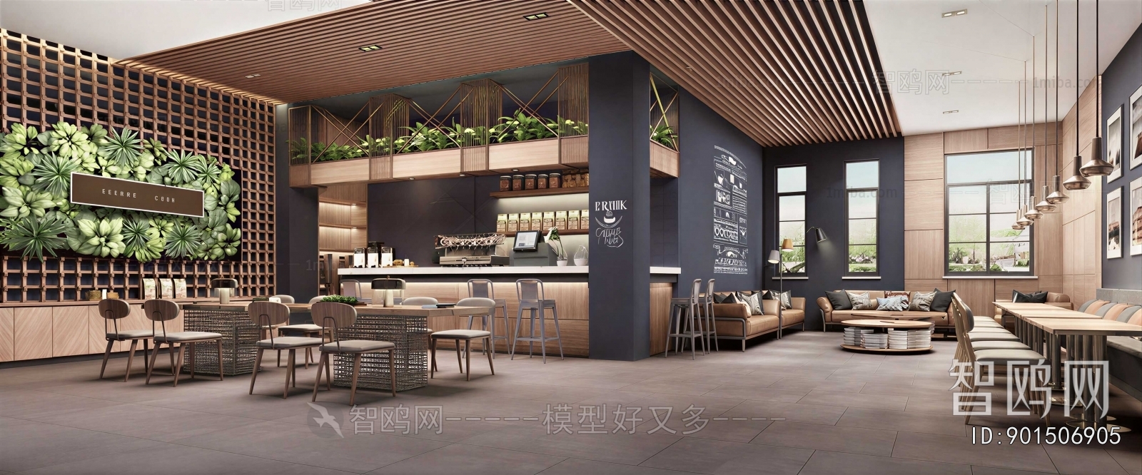 Industrial Style Cafe