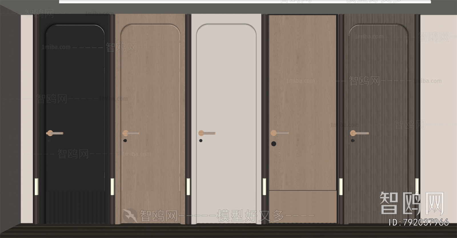 Modern Single Door