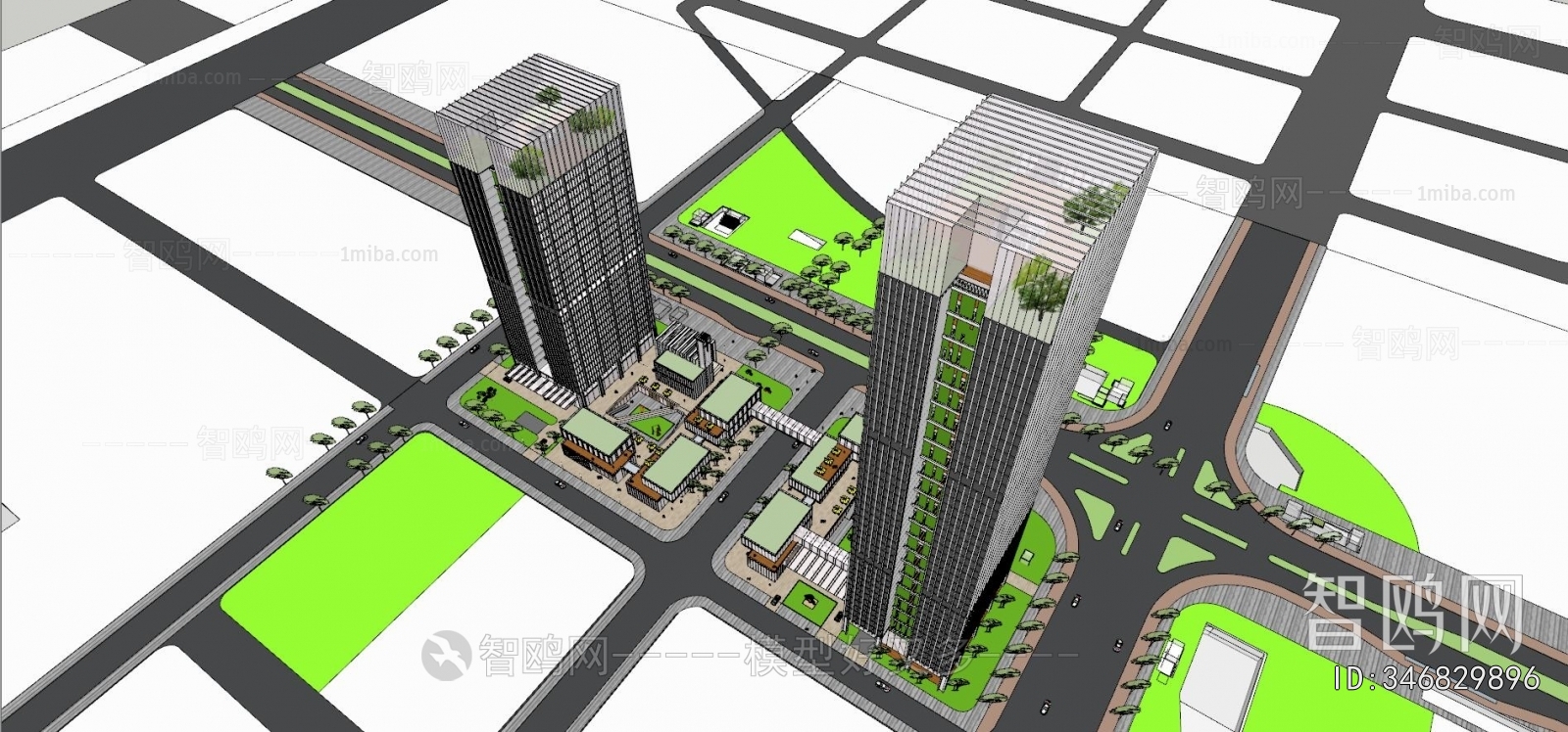 Modern Appearance Of Commercial Building