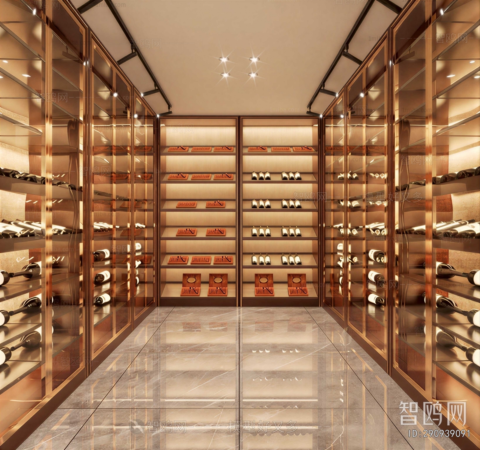Modern Wine Cellar/Wine Tasting Room