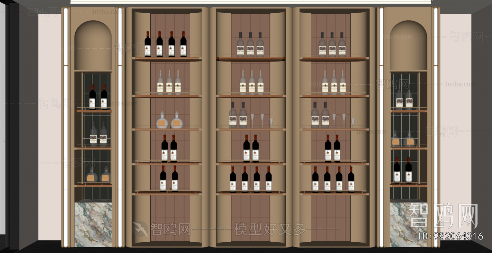Modern Wine Cabinet