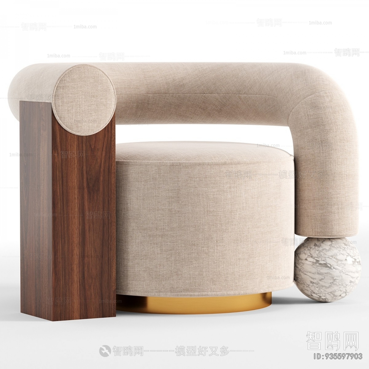 Modern Single Sofa