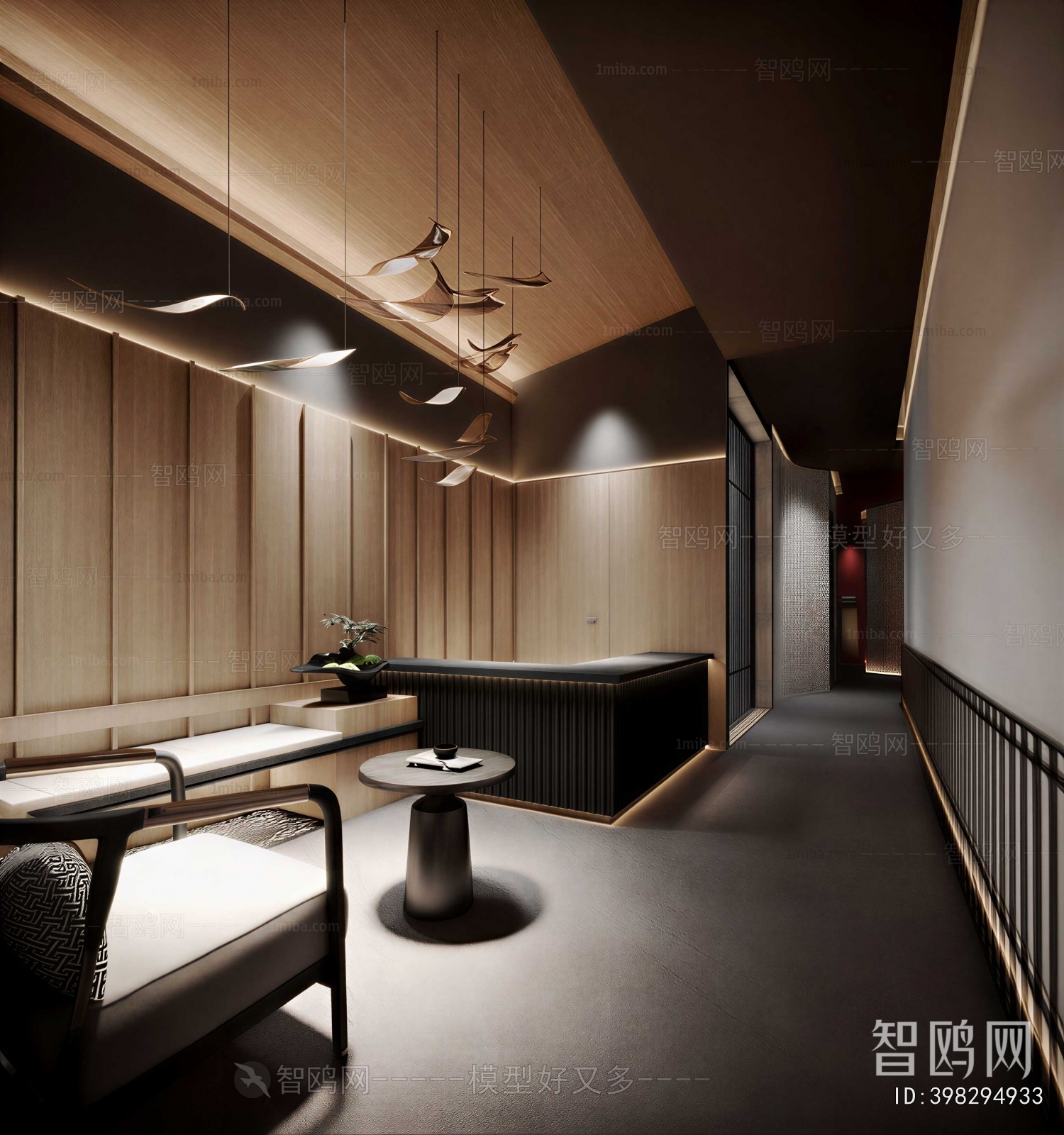 New Chinese Style Club Space