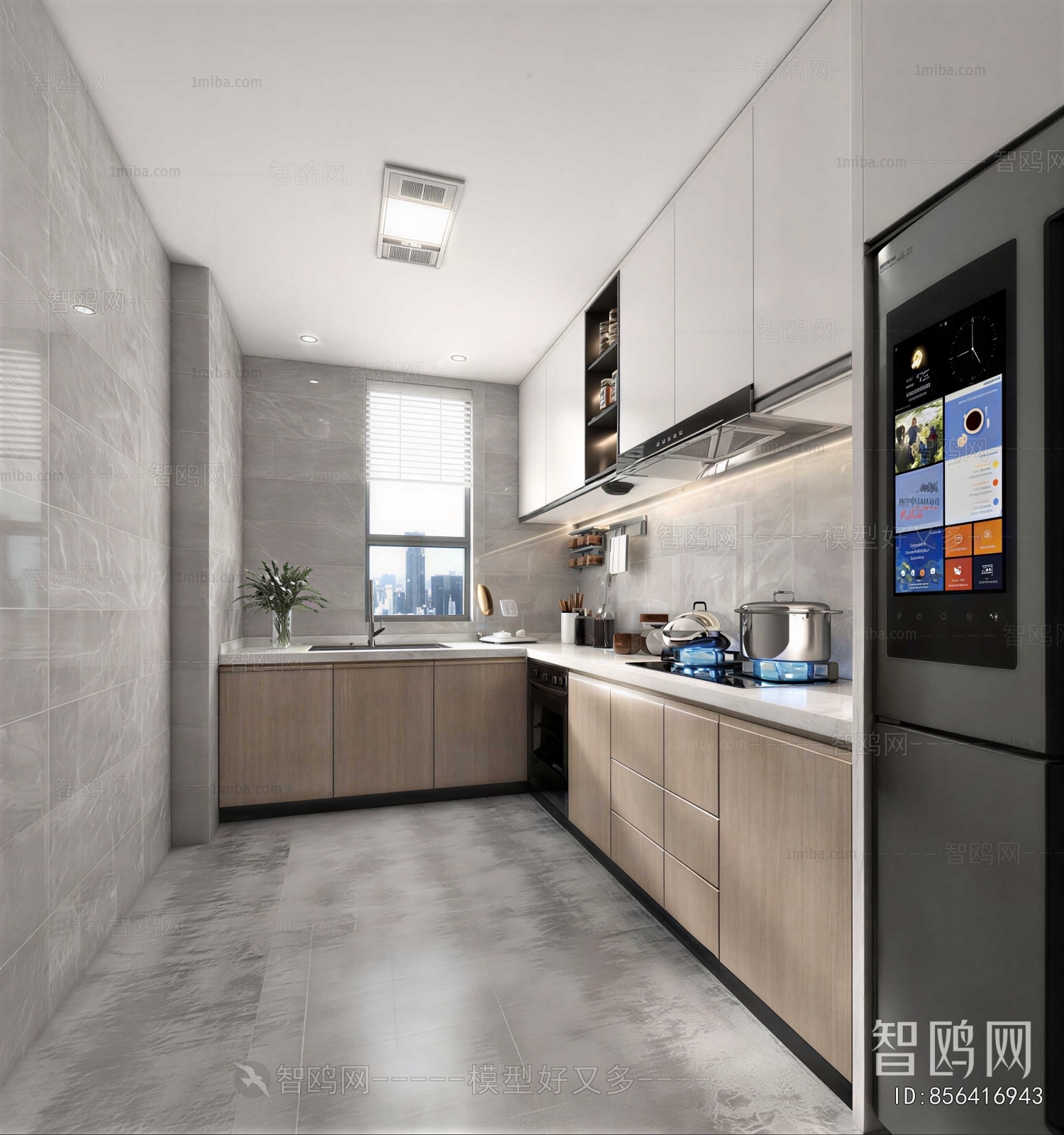 Modern The Kitchen