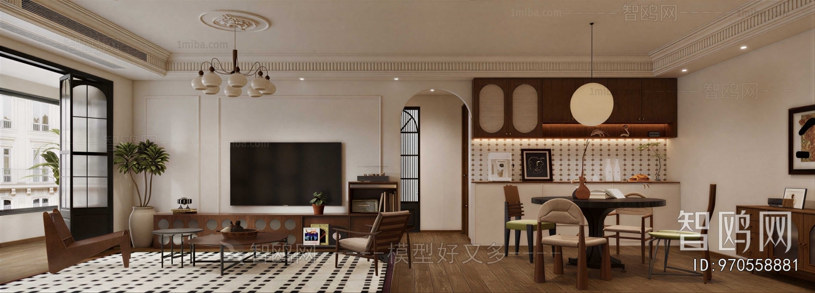 French Style A Living Room