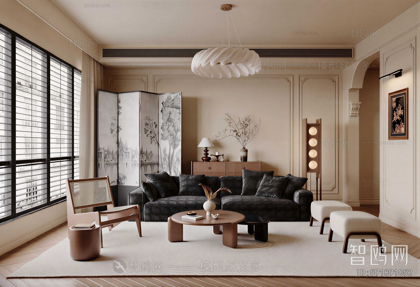 French Style A Living Room