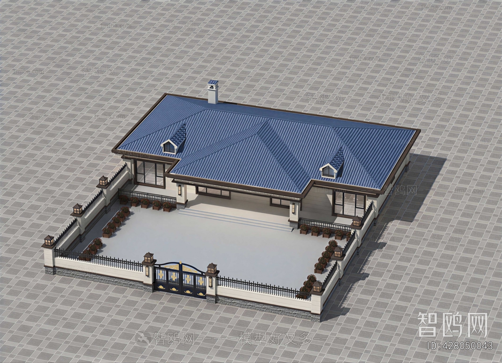 New Chinese Style Detached Villa