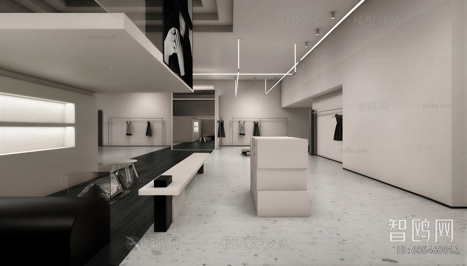 Modern Clothing Store