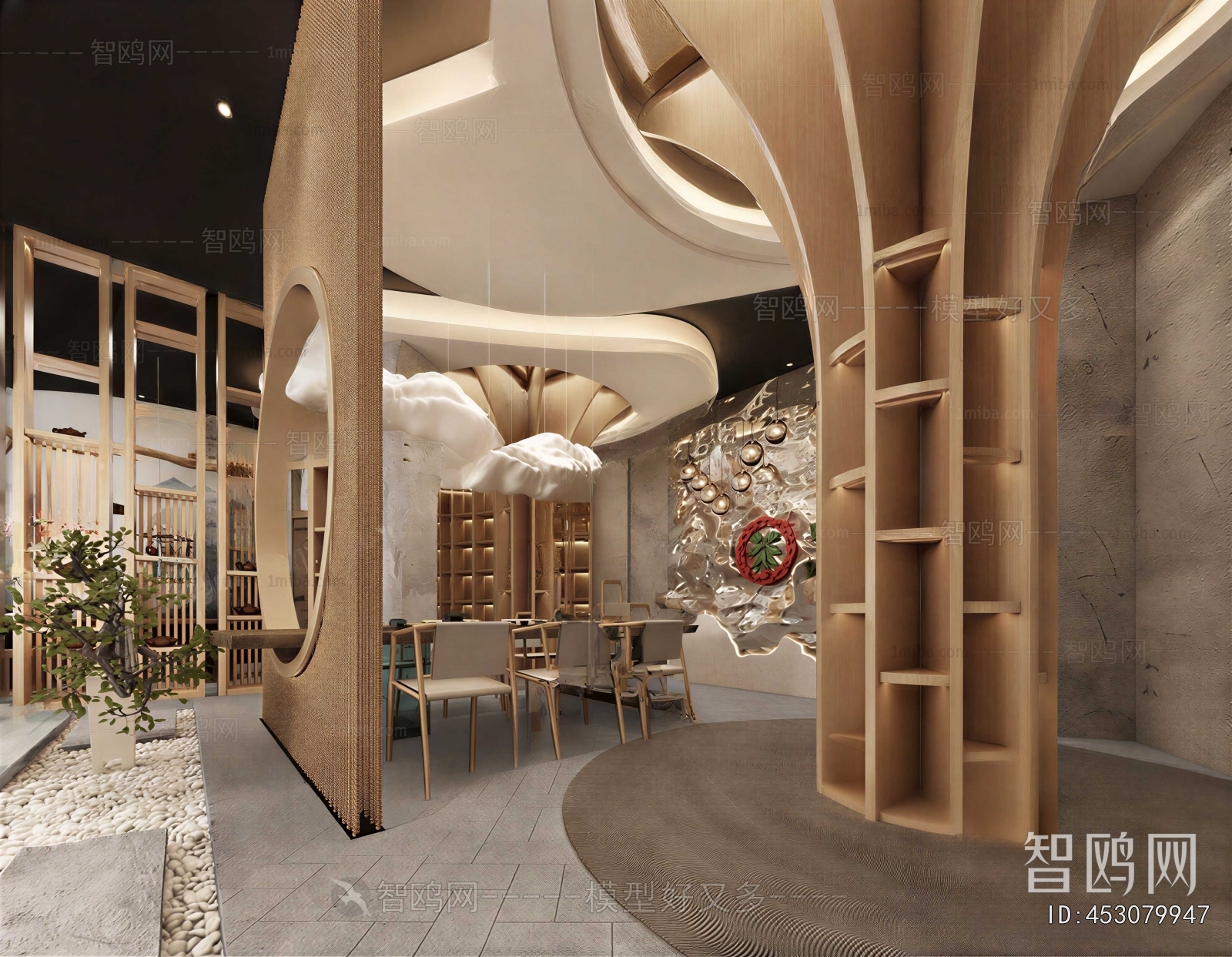 New Chinese Style Teahouse Tea House