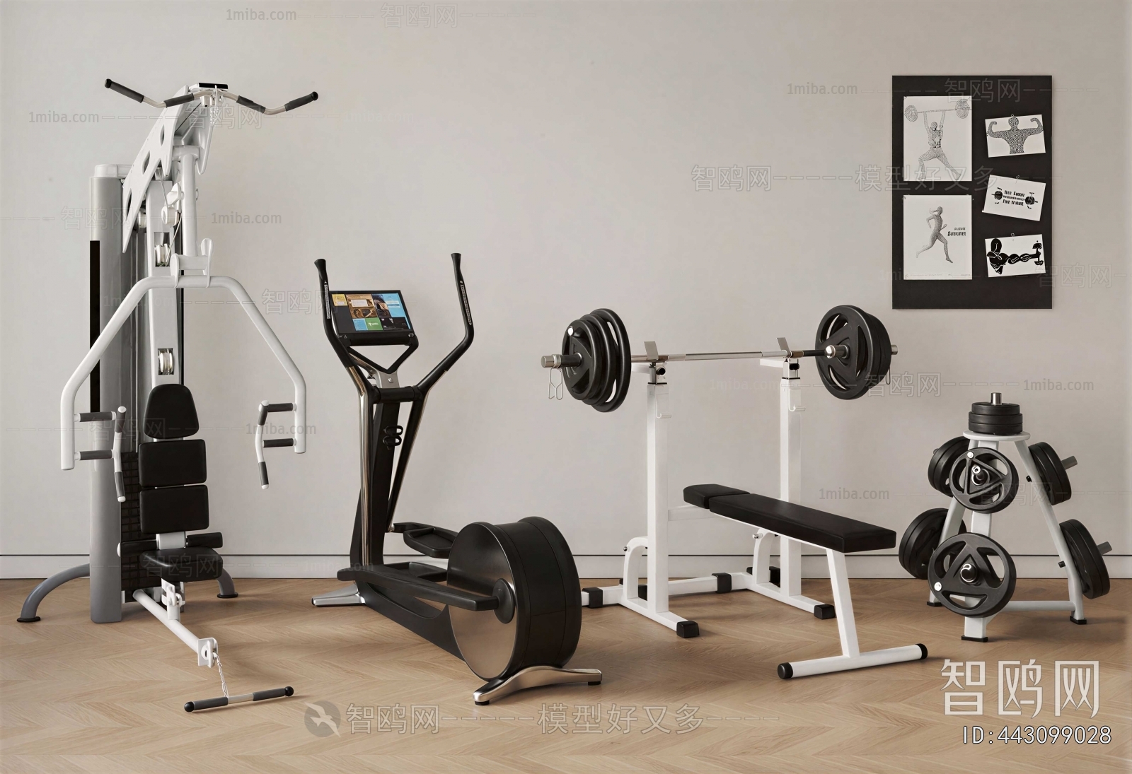 Modern Fitness Equipment