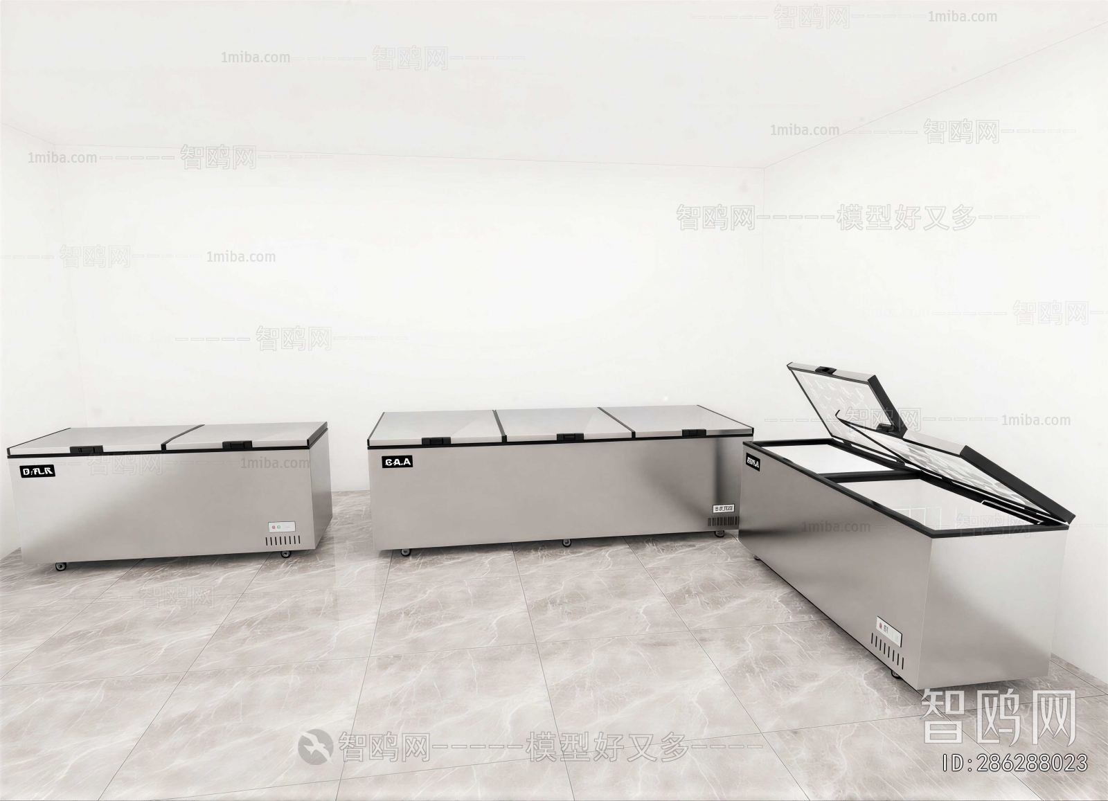 Modern Refrigerator Freezer