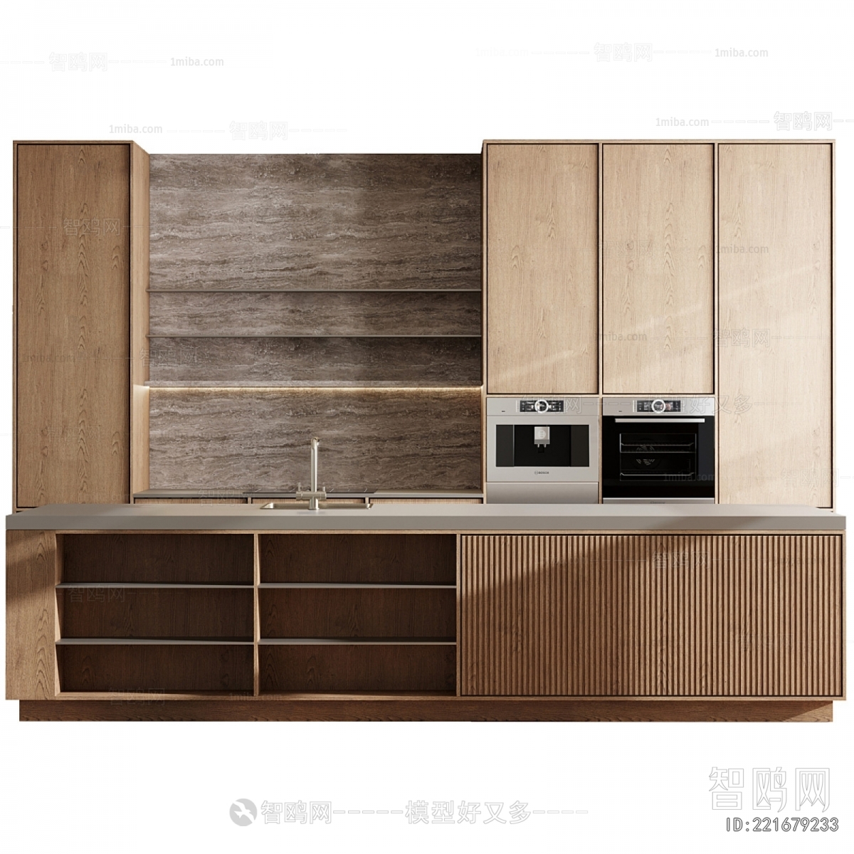 Modern Kitchen Cabinet
