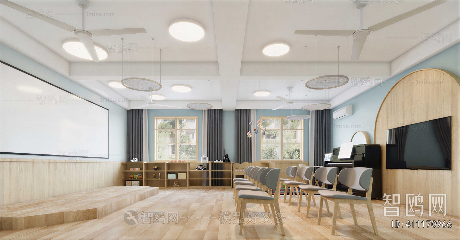 Modern Kindergarten Classrooms