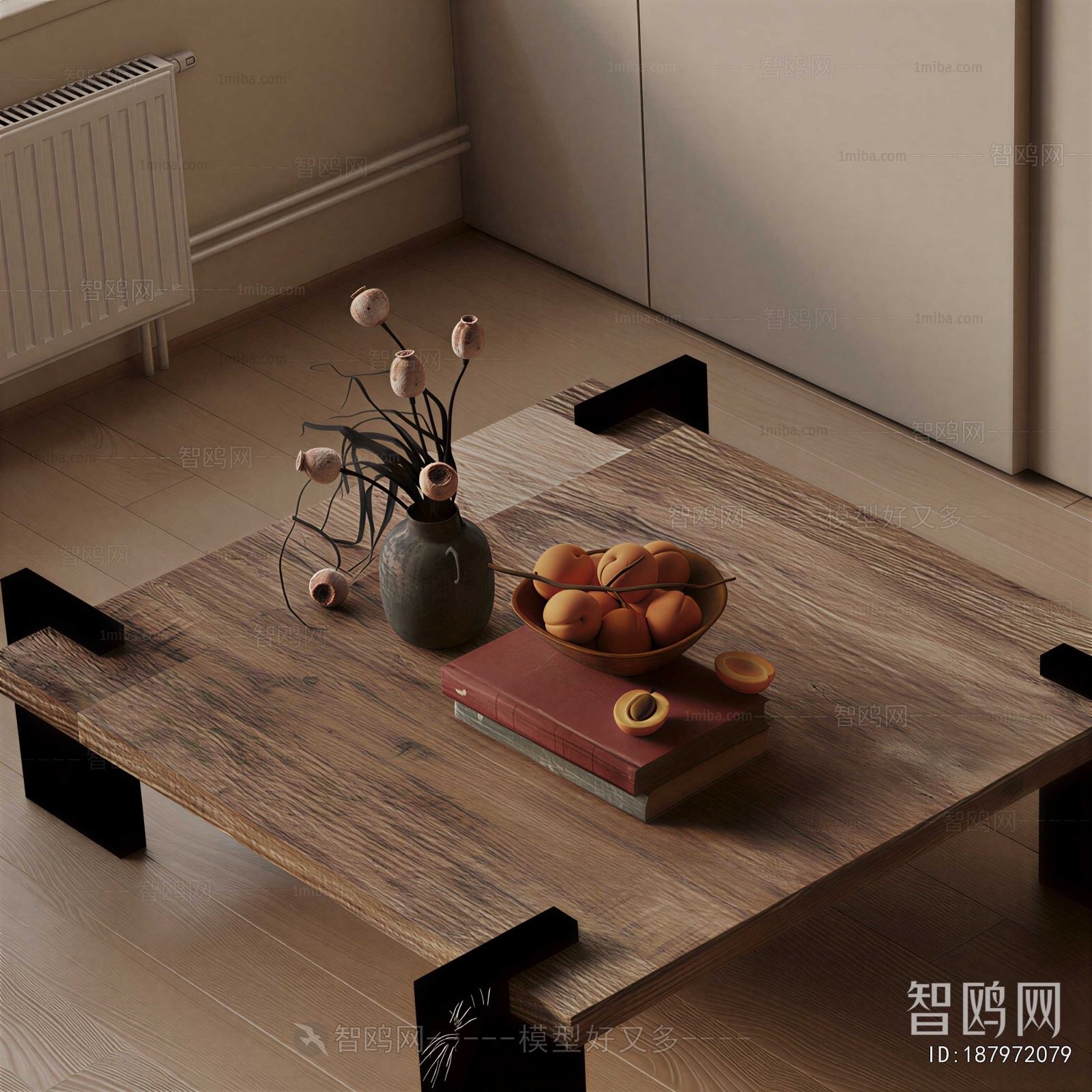 Wabi-sabi Style Coffee Table
