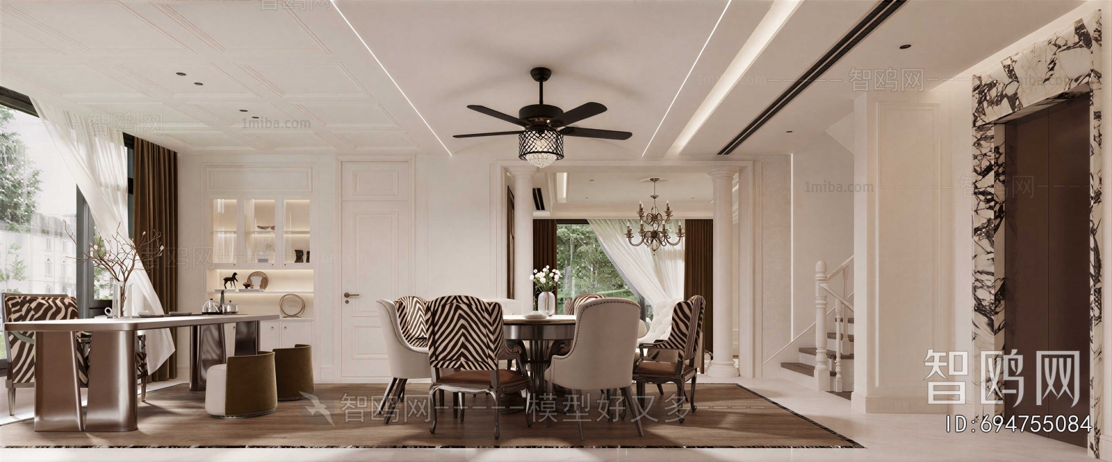 American Style Dining Room