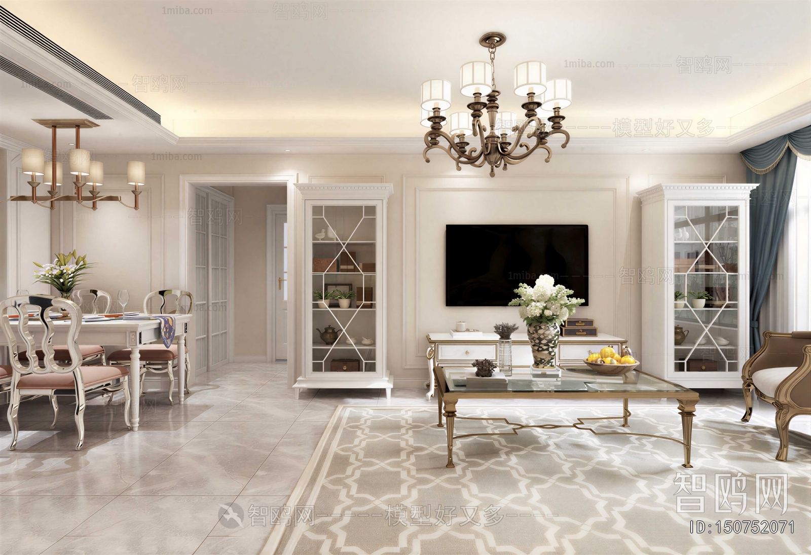 European Style A Living Room