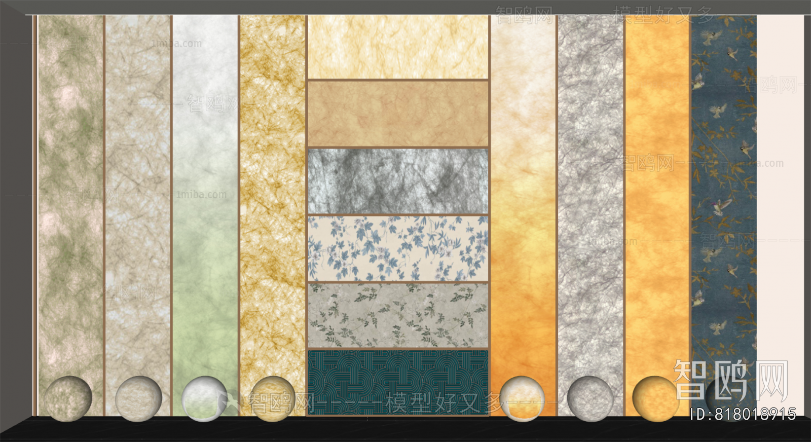 New Chinese Style Wall/floor/ceiling