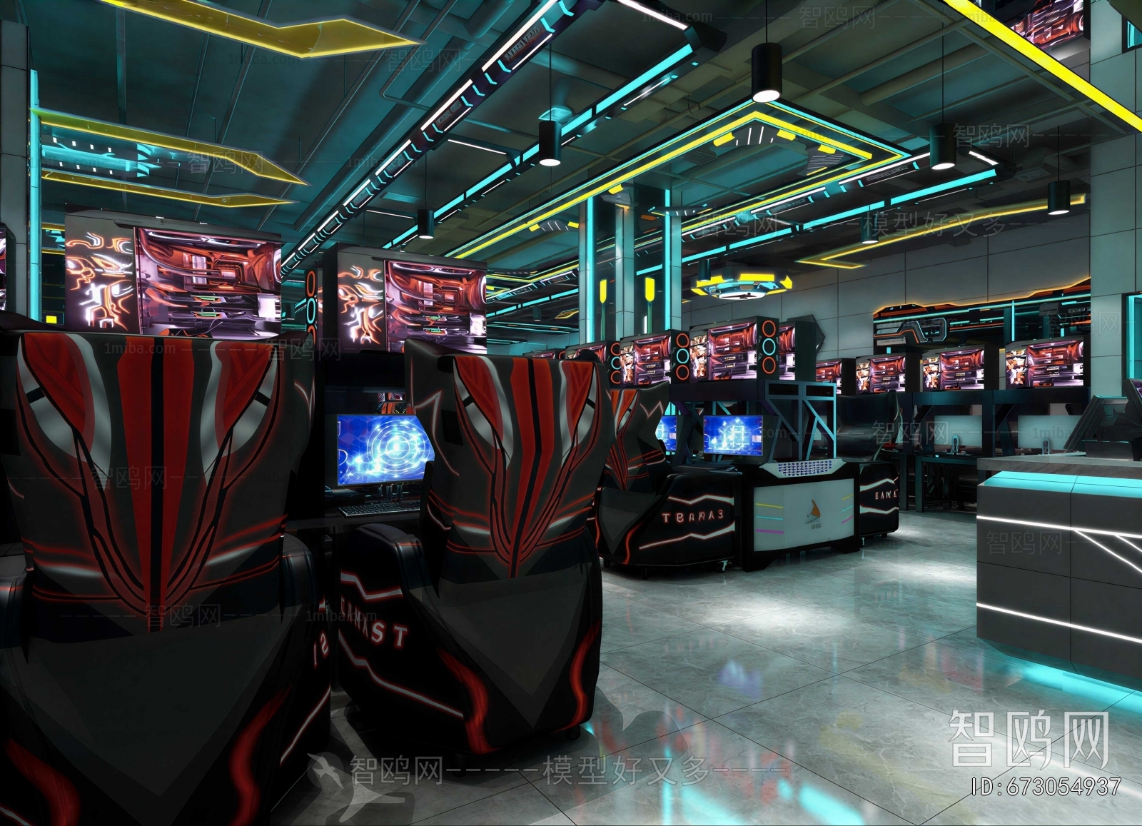Modern Internet Cafe