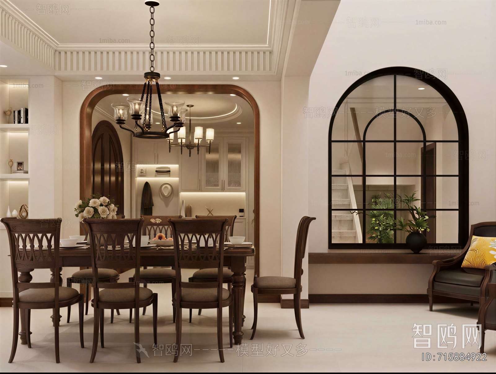 American Style A Living Room